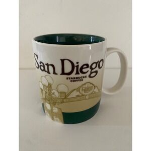 Starbucks Coffee Mug San Diego‎ Collector Series Gastamp District 2008